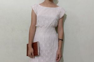 Cottage Core White Dress
