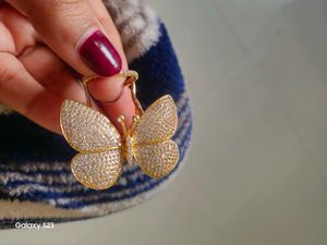 Gold plated Moving Butterfly 🦋  Ring