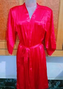Red Silk Robe
