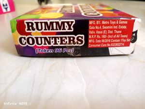 New Rummy Counter Token (96 Pcs)