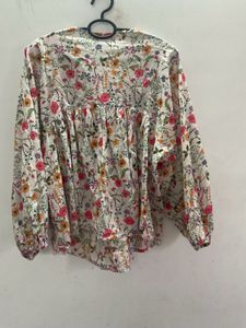 Floral Short Top