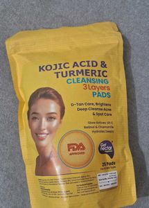 Kojic Acid & Turmeric Cleansing Pads