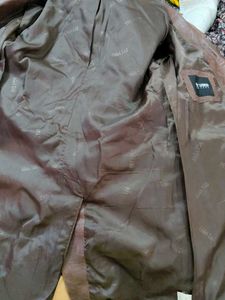 Vintage Brown Leather Jacket