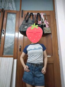 &#34;Suchcute&#34; Graphic Tee - Raglan Style