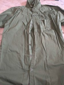SK Polo Casuals Shirt - Olive Green XL