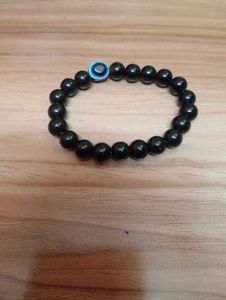 Black Beaded Bracelet