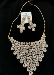 Elegant Crystal Jewelry Set