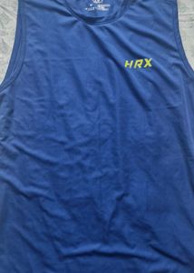 HRX Blue Dry Fit T Shirt