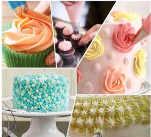 12 Pieces Cake Decoration Nozzles + Free 10 Bags🎂