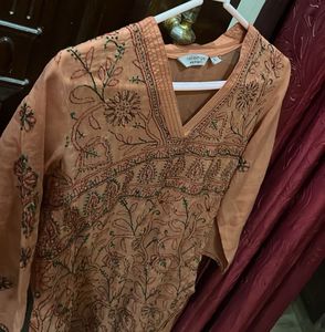 Orange Kurti
