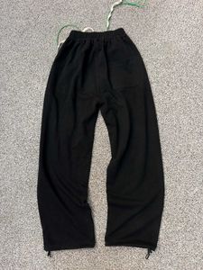 Black Casual Logo Sweatpants