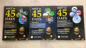 NEET in 45 Days Set (Bio , Phys , Chem)
