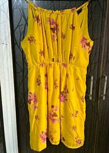 Faballey Yellow Dress With Tag