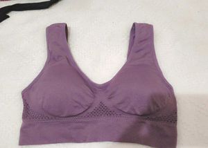 Lavender Sports Bra