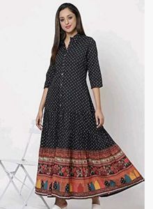 Biba Boho Print Dress