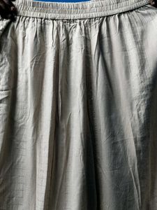 Elegant Beige Ethnic Palazzos