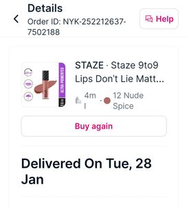 Staze Liquid Lipstick 9to9