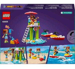 LEGO Friends Beach Water Scooter Lifeguard Toy