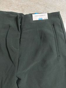 Corset Tapered Olive Green Trouser