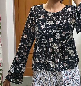 Floral Print Top