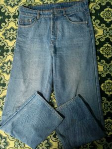 Classic Light Wash Denim Jeans