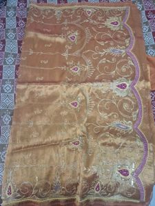 Elegant Embroidered Saree