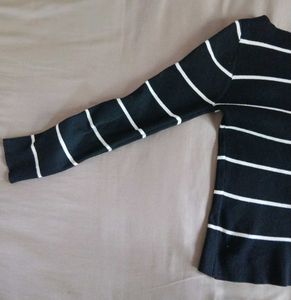 Striped Long Sleeve Top
