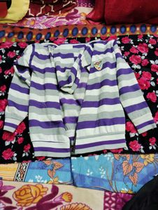 Crystal-Buttoned Top With White Skirt, &amp; Jacket