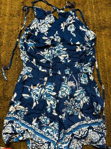 Short Backless Jump Suit
