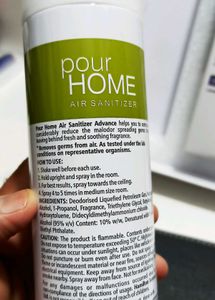 Pour Home Air Freshener And Sanitizing Set