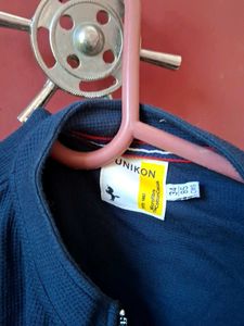 Navy Blue Full Zip Jacket