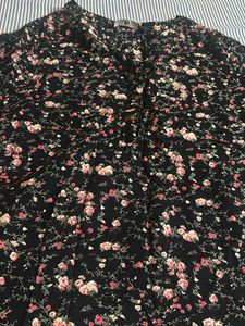 Floral Print Long Sleeve Top