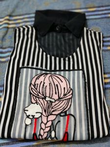 Striped Sleeveless Top