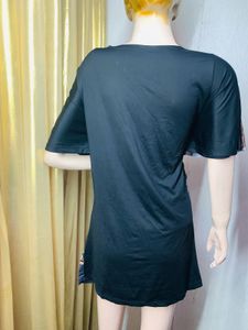 Stylish Printed T-Shirt Dress