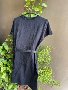 Westside Studiowest Black T shirt Dress