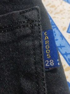 Black Straight Leg Jeans