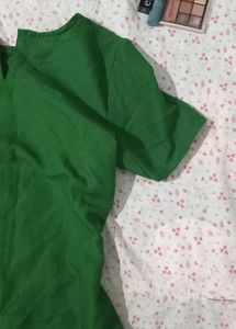 🎀Plain Green Kurta
