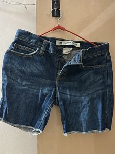 Dark blue Denim Shorts