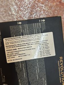 New Makeup Revolution Palette