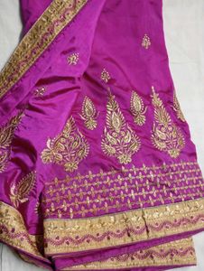 Used Embroidery Design Saree
