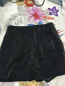 Black Mini Skirt/Skort