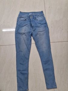 Light Wash Denim Jeans