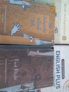 ₹350Class X English Textbook Set