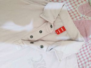 TRYME Pink Button-Up Top