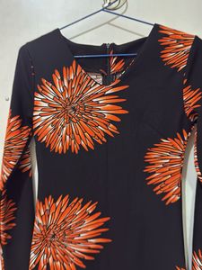 Floral Print Bodycon Dress