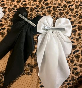 Satin Full Size Hair Bow 😍