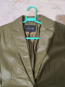 Leather Blazer For Women