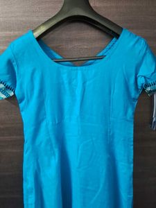 Mangalgiri Blue Kurta