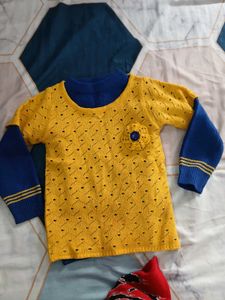 Girl Woolen Top