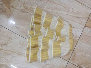 Kasavu Skirt With Top
